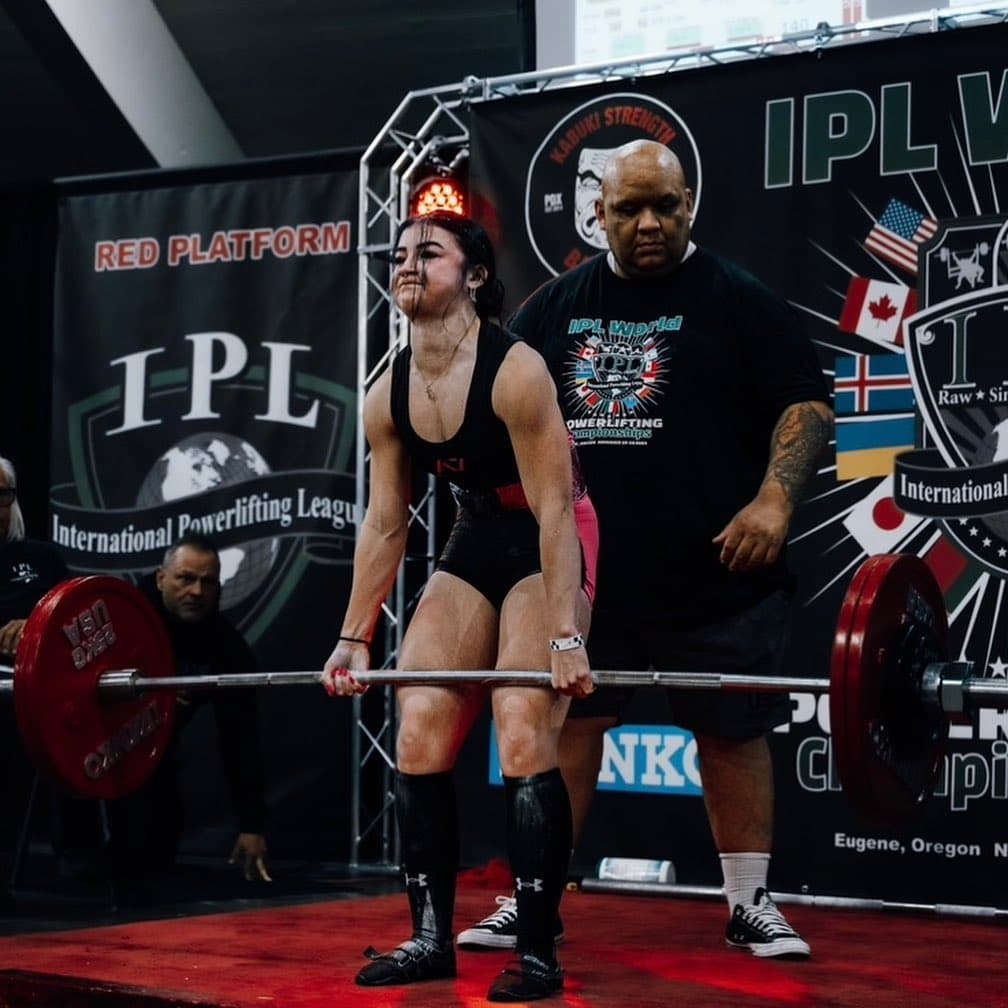 Nattlie Cragen competing at IPL Worlds